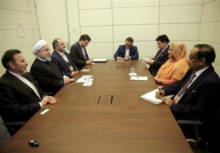 اخبار,اخبار سیاست خارجی,دیدار نخستوزیر بنگلادش و روحانی اخبار,اخبار سیاست خارجی,دیدار نخستوزیر بنگلادش و روحانی