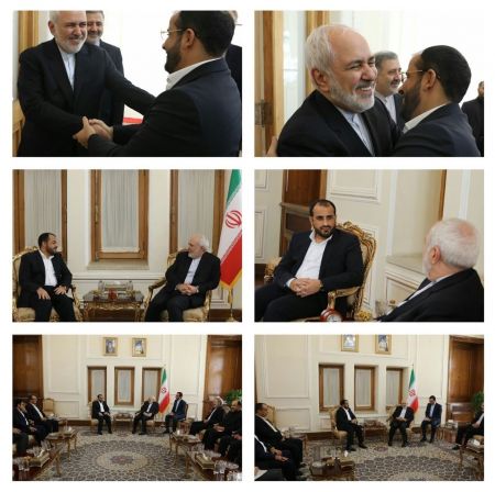 اخبار,اخبار سیاست خارجی,دیدار سخنگوی انصارالله یمن با ظریف اخبار,اخبار سیاست خارجی,دیدار سخنگوی انصارالله یمن با ظریف