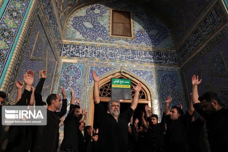 عکس خبری,عزاداری سالروز شهادت حضرت امام رضا (ع) در حرم مطهر رضوی