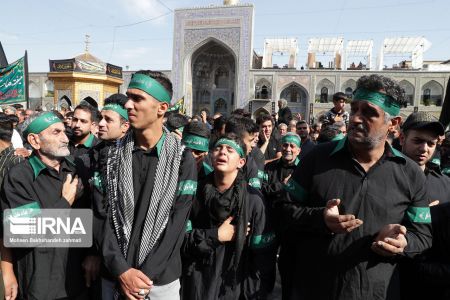 عکس خبری,عزاداری سالروز شهادت حضرت امام رضا (ع) در حرم مطهر رضوی