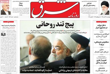  عناوین روزنامه ها 