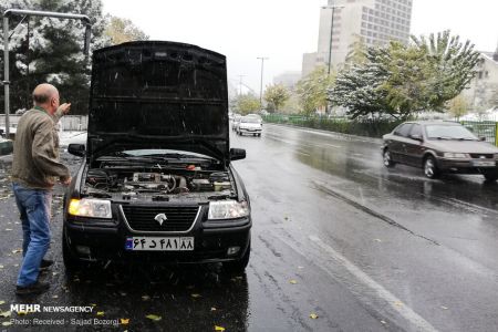  اخبار اجتماعی ,خبرهای اجتماعی,برف و ترافیک تهران