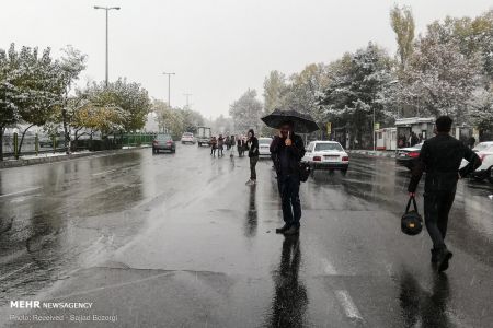  اخبار اجتماعی ,خبرهای اجتماعی,برف و ترافیک تهران