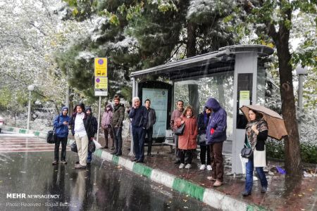  اخبار اجتماعی ,خبرهای اجتماعی,برف و ترافیک تهران