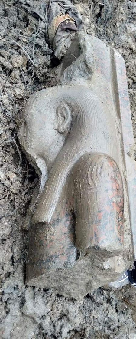 اخبار,اخبارگوناگون,کشف مجسمه کمیاب رامسس دوم اخبار,اخبارگوناگون,کشف مجسمه کمیاب رامسس دوم