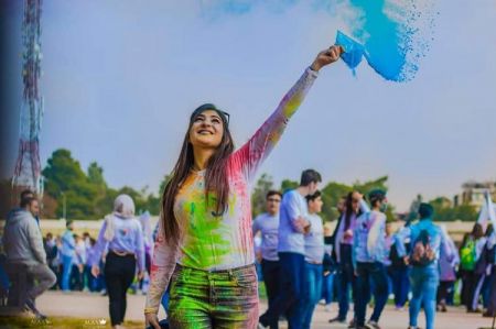 اخبار,اخبار گوناگون,دختران و پسران سوری در جشن رنگ اخبار,اخبار گوناگون,دختران و پسران سوری در جشن رنگ