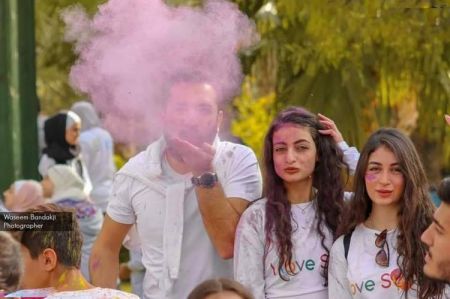 اخبار,اخبار گوناگون,دختران و پسران سوری در جشن رنگ اخبار,اخبار گوناگون,دختران و پسران سوری در جشن رنگ
