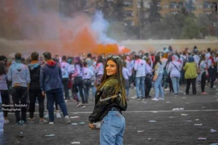 اخبار,اخبار گوناگون,دختران و پسران سوری در جشن رنگ اخبار,اخبار گوناگون,دختران و پسران سوری در جشن رنگ