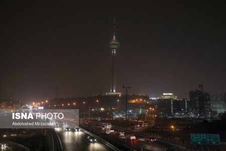 عکس خبری,شب آلوده تهران