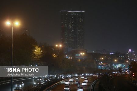 عکس خبری,شب آلوده تهران