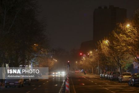 عکس خبری,شب آلوده تهران