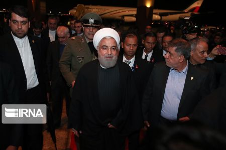عکس خبری,ورود روحانی به کوالالامپور