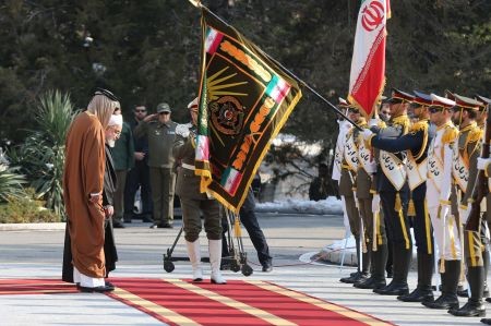 اخبار,عکس خبری,استقبال رسمی رئیس جمهوری از امیر قطر