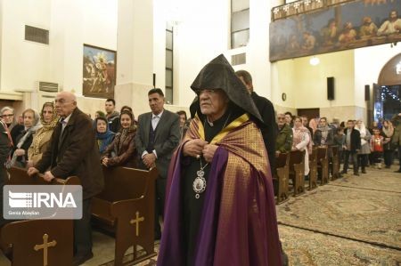 اخبار,اخبارگوناگون, مراسم آغاز سال نو میلادی در کلیسای سرکیس مقدس تهران