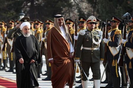 اخبار,اخبار سیاست خارجی,روحانی و امیر قطر