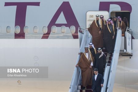 اخباربین الملل ,خبرهای بین الملل ,ورود امیر قطر به تهران اخباربین الملل ,خبرهای بین الملل ,ورود امیر قطر به تهران