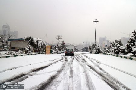  اخباراقتصادی ,خبرهای اقتصادی, بارش برف در تهران