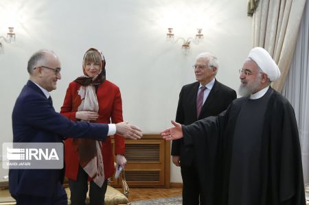 اخبار,عکس خبری,دیدار جوسپ بورل با روحانی اخبار,عکس خبری,دیدار جوسپ بورل با روحانی