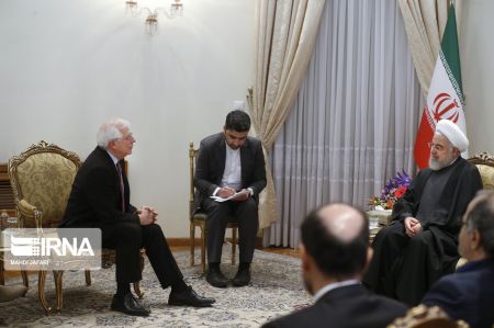 اخبار,عکس خبری,دیدار جوسپ بورل با روحانی اخبار,عکس خبری,دیدار جوسپ بورل با روحانی