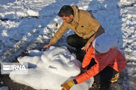 اخبار,عکس خبری,جشنواره آدم برفی درآستارا