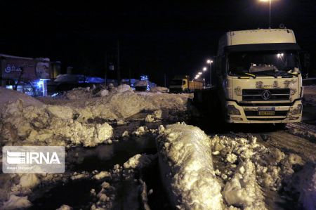 اخبار,عکس خبری,ترافیک سنگین در جاده‌های برفی گیلان