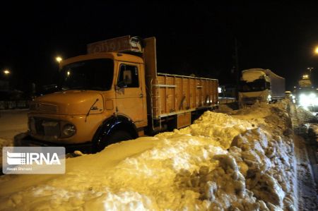 اخبار,عکس خبری,ترافیک سنگین در جاده‌های برفی گیلان