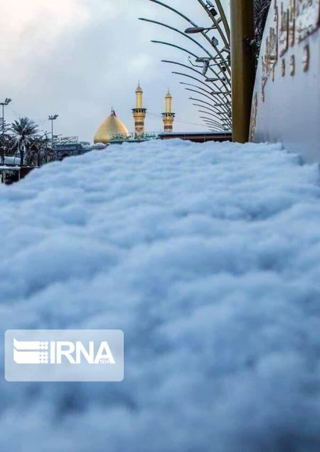 اخبار,عکس خبری,بارش برف دربغدادوکربلا اخبار,عکس خبری,بارش برف دربغدادوکربلا