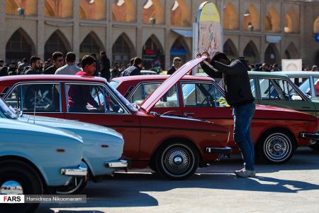 اخبار,دنیای خودرو,همایش خودروهای تاریخی در اصفهان