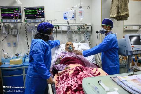 اخبار,عکس خبری,بخش ویژه کرونا بیمارستان شهید بهشتی قم