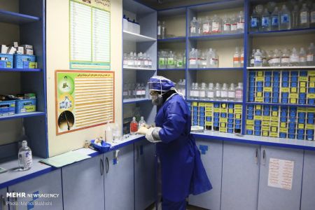 اخبار,عکس خبری,بخش ویژه کرونا بیمارستان شهید بهشتی قم