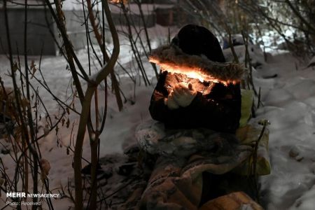 اخبار,عکس خبری,زندگی بی‌خانمان‌های سیبری در سرمای منفی ۳۰ درجه