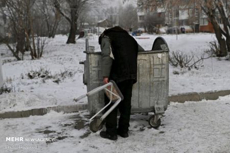 اخبار,عکس خبری,زندگی بی‌خانمان‌های سیبری در سرمای منفی ۳۰ درجه