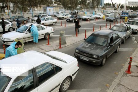 اخبار,عکس خبری,کنترل و تشخیص بیماری کرونا در عوارضی آزاد راه قم - تهران