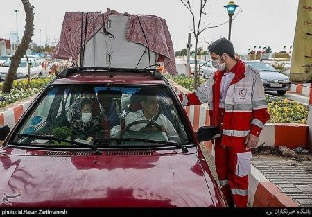 عکس خبری,مسافران در عوارضی تهران قم عکس خبری,مسافران در عوارضی تهران قم