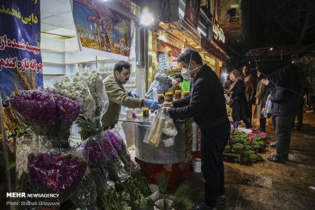 عکس خبری,خرید شب سال نو بدون توجه به شیوع کرونا