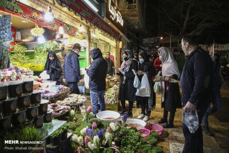 عکس خبری,خرید شب سال نو بدون توجه به شیوع کرونا