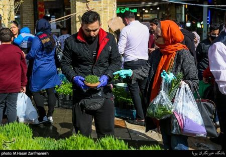 عکس خبری,خرید شب سال نو بدون توجه به شیوع کرونا