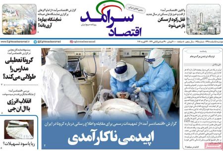 عناوین روزنامه ها 