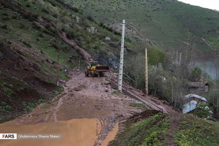 اخبار,اخبار حوادث,رانش زمین درمازندران