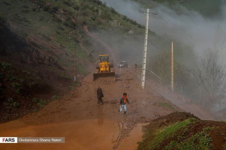 اخبار,اخبار حوادث,رانش زمین درمازندران