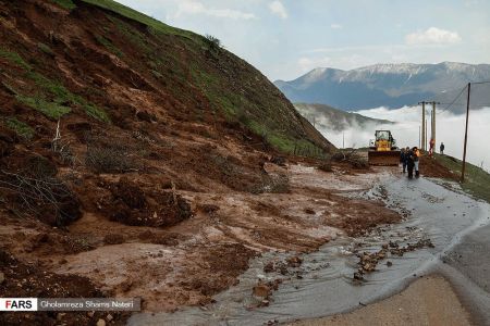 اخبار,اخبار حوادث,رانش زمین درمازندران