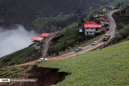 اخبار,اخبار حوادث,رانش زمین درمازندران