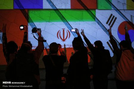 عکس خبری,نورپردازی سه بعدی برج آزادی عکس خبری,نورپردازی سه بعدی برج آزادی