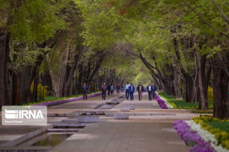 عکس خبری,چهارباغ اصفهان زیر سایه کرونا عکس خبری,چهارباغ اصفهان زیر سایه کرونا