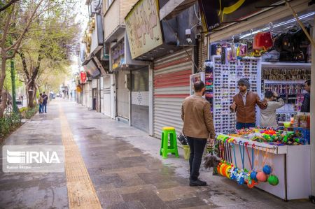 عکس خبری,چهارباغ اصفهان زیر سایه کرونا عکس خبری,چهارباغ اصفهان زیر سایه کرونا