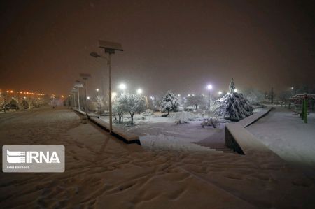 انعکاس,بارش برف بهاری در همدان و مازندران انعکاس,بارش برف بهاری در همدان و مازندران