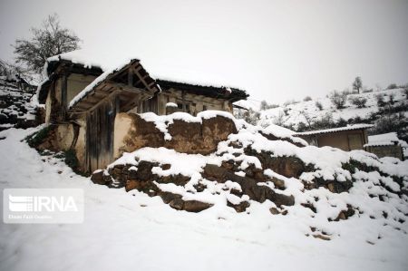 انعکاس,بارش برف بهاری در همدان و مازندران