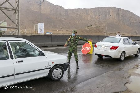 عکس خبری,غربالگری کرونا در پلیس راه اصفهان اخبار,اخبار جدید,اخبار