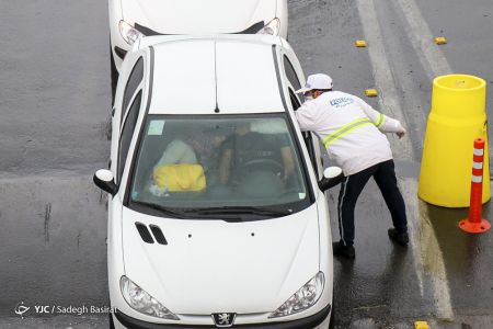 عکس خبری,غربالگری کرونا در پلیس راه اصفهان اخبار,اخبار جدید,اخبار
