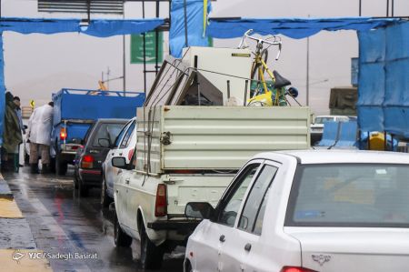 عکس خبری,غربالگری کرونا در پلیس راه اصفهان اخبار,اخبار جدید,اخبار